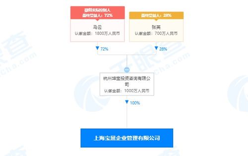 马云关联公司全资控股宝恩企业管理公司，进军企业管理咨询领域